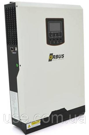 Гібридний інверор ORBUS 5000W, 5 кВт, 48V, Вольт, з чистою синусоїдою, ШИМ-контролер