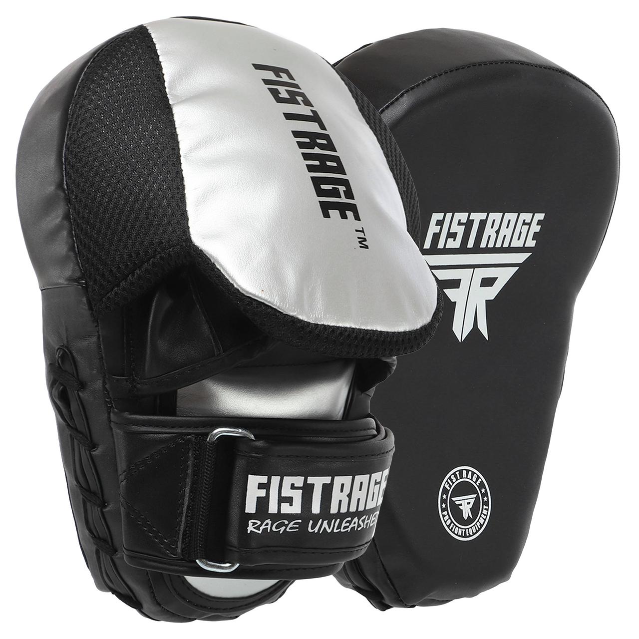 Лапи вигнуті (2 шт) для боксу та єдиноборств FLEX FISTRAGE VL-8323 26x19x5см