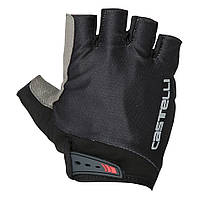Велосипедные перчатки с короткими пальцами Castelli Entrata черные S