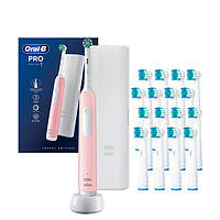 Электрическая зубная щетка Oral-B D305.513.3X Pro Series 1 Pink Travel Case