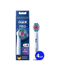 Насадки на зубные щетки Oral-B EB18pRX Pro 3D White Luxe (4 шт.)