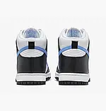 AllOriginal com ua Кросівки Nike Dunk High Retro White/Black FJ4210-001 РОЗМІРИ ЗАПИТУЙТЕ, фото 6