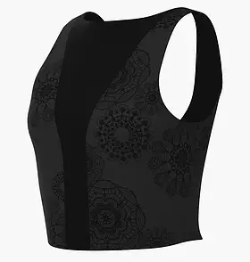 AllOriginal com ua Топ Nike W Ny Df Luxe Crop Tanv Black DV9171-010 РОЗМІРИ ЗІПІТУЙТЕ