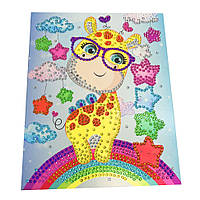 Набір для творчості діамантова мозаїка Апельсин НТ-26-01 Мрійливий Жираф, Vse-detyam