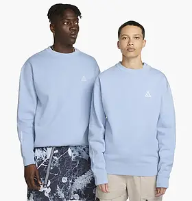 AllOriginal com ua Світшот Nike Acg Therma-Fit Fleece Crew Light Blue DX9611-479 РОЗМІРИ ЗАПИТУЙТЕ