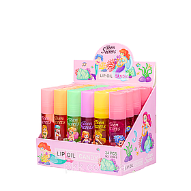 Набір блисків для губ фруктових Teen Secrets Lip Oil Candy, 24 шт 7 мл Nobrand Прозорий (2000002534525)