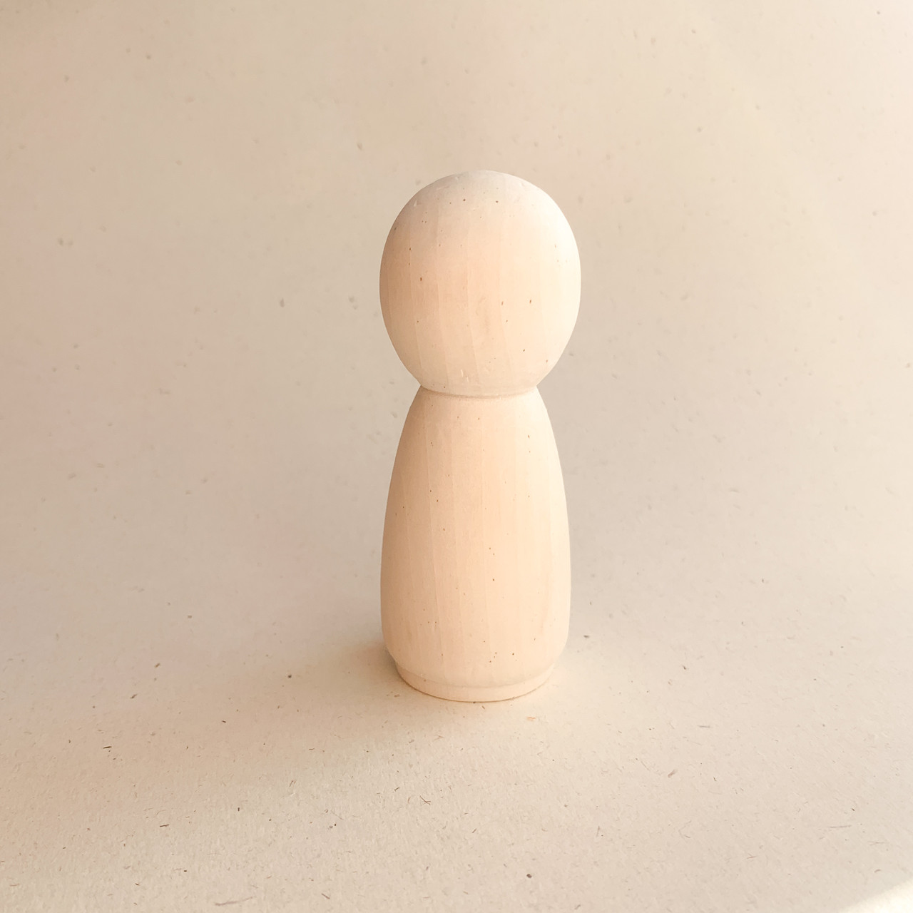 Фігурка жіноча дерев'яна для пісочної терапії та розстановок 35*100 мм, фото 1