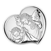 Серебряная икона Ангел-Хранитель (14,5 x 12,5 см) Valentі 81258 3L BI