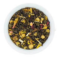 Зелений ароматизований розсипний чай Нектарин з вершками 250 г