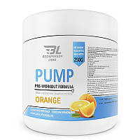 Предтренировочный комплекс Bodyperson Labs Pump Pre-Workout Formula, 250 грамм Апельсин