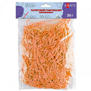 Наповнювач паперовий гофрований 30 г, яскраво-жовтогарячий 742963 G-Rich