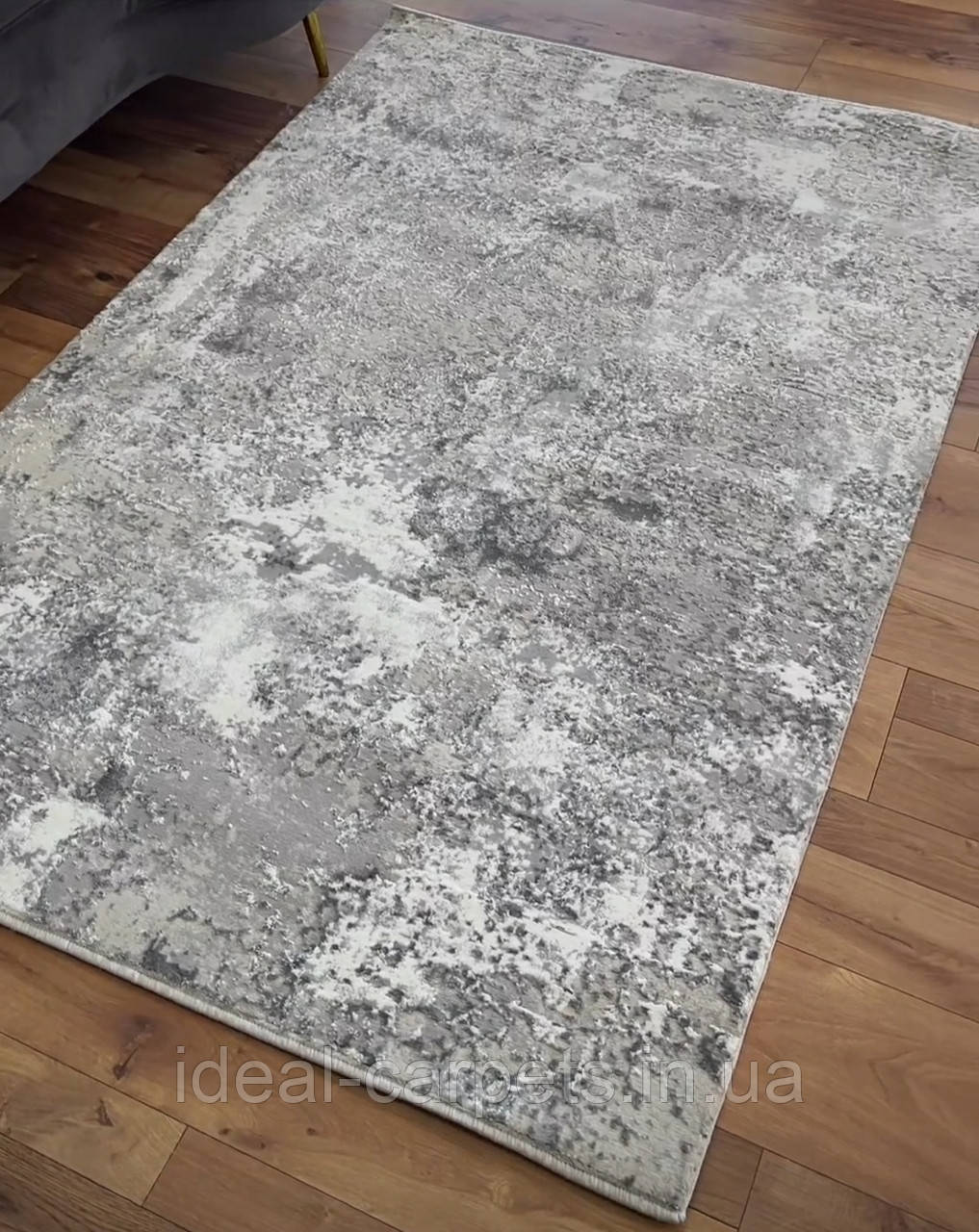 Акрилова доріжка Angora 0645 на відріз Сіра 0.8м, 1м, 1.2м, 1.5м, 2м, фото 1