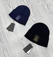 Мужская зимняя шапка Armani Exchange CK7087 синяя