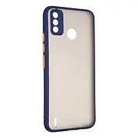 Чехол-накладка Gelius Mat Case для Tecno Spark 6 Go Blue