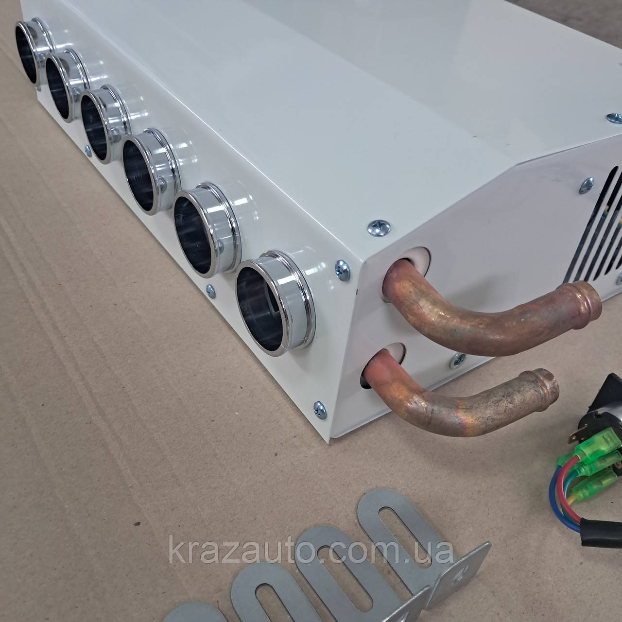 Обігрівач салону 24V 6 сопл Богдан, Еталон (DK-270754740-7093-24) 32951210930