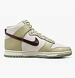 AllOriginal com ua Кросівки Nike Dunk High Tumbled Tan Olive/White Dx8956-001 РОЗМІРИ ЗАПИТУЙТЕ, фото 3