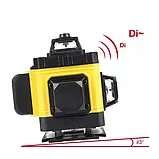 Лазерний 4D 16-лінійний зелений рівень, самовирівнювальний інструмент для вимірювання перетину ліній на 360, фото 8