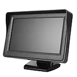Автомобільний монітор LCD 4.3" для камери заднього виду, РК-монітор 4,3 дюймів, TFT-дисплей, фото 7