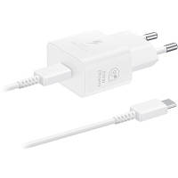 Зарядний пристрій Samsung 25W Power Adapter (w C to Cable) White (EP-T2510XWEGEU)