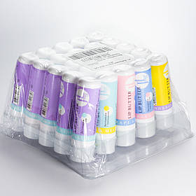Бальзам-олія батер для губ Lip Butter Mix паковання 25 шт Jovial Luxe (2000001993590)