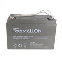 Акумулятор гелевий Gamallon GM-G12-100 100 А*рік ESTG