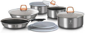 Набір кухонного посуду Moonlight Edition 12 предметів Ø 16х7,5 см, Ø 18х7,9 см, Ø20х8,4 см, Ø24 см, Ø 28х5,2 см