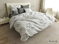 Постельное белье (R4418) 2-спальный TAG tekstil Белый (2000001631447)