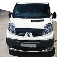 Дефлектор капота короткая (EuroCap) для Opel Vivaro 2001-2015 гг