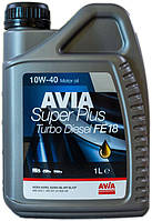 Масло 10w40 1 л Super Plus FE18 Turbo Diesel, API SL/CF  Avia  (2000002513094)