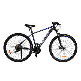 Велосипед спортивний 19 дюймів Corso Чорно-синій (2000002318200)