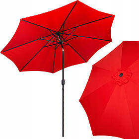 Стояча парасолька ø 290 см Springos Червона (2000001567104)