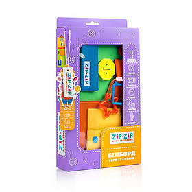 Бізіборд "Бери із собою" 20х6х36 см Vladi Toys Різнобарвний (2000002178774)