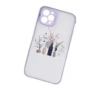 Чехол-накладка Infinity Cute Flowers Pattern для iPhone 14 Pro Ваза