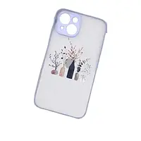 Чехол-накладка Infinity Cute Flowers Pattern для iPhone 14 Plus Ваза