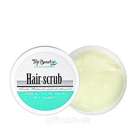 Скраб для шкіри голови Menthol Hair Scrub з ментолом 250 мл Top Beauty (2000002540243)