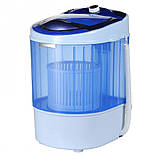 Пральна машина напівавтомат Vilgrand V135-2550 blue на 3.5 кг зі знімною центрифугою, фото 2