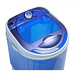 Пральна машина напівавтомат Vilgrand V135-2550 blue на 3.5 кг зі знімною центрифугою, фото 5