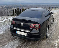 Спойлер LIP (Sunplex, черный) для Volkswagen Passat B6 2006-2012 гг