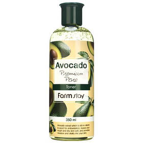 Тонер зволожувальний для обличчя з авокадо Avocado Premium Pore Toner FarmStay (2000001995525)