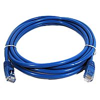 Патч корд сетевой RJ45 4 м (5 м маркировка)