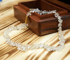 Намисто під камінь (кольорове скло) Прозорі