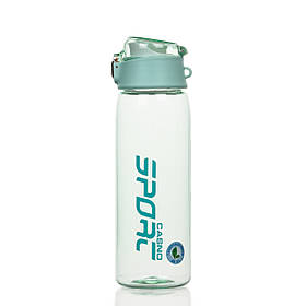 Спортивна пляшка для води 550 мл Casno Зелений (2000001625590)