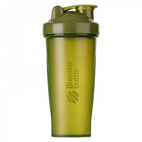 Спортивний шейкер (Classic 28oz) 820 мл Blender Bottle Оливковий (2000001561980)