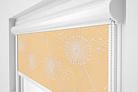 Рулонная штора Rolets Цветы 2-54289-1000 100x170 см закрытого типа Персиковая d