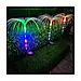 Світлодіодні світильники "Медуза" для саду, від сонячної батареї, 2шт / Садові ліхтарі для прикраси газону, фото 2