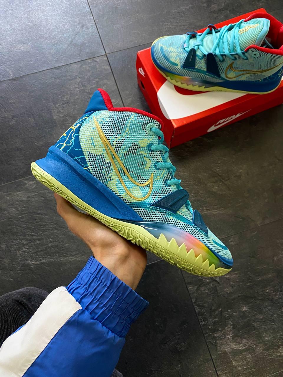 Кросівки чоловічі сині Nike Kyrie 7 (07734)