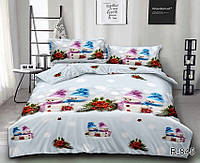 Постельное белье (R845) 2-спальный TAG tekstil Белый (2000001631546)