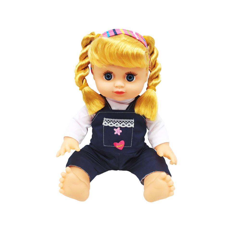 Музична лялька Алена російською мовою 24х20х12 см Bambi Різнобарвний (2000002222200)