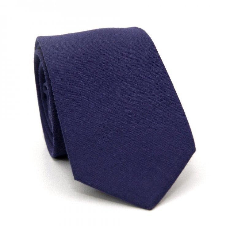 Вузька краватка 150х5,5 см Handmade Темно-фіолетова (2000001410677)