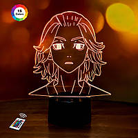 Ночник-светильник 3D "Манджиро Сано" 23х17 см 3DTOYSLAMP (2000002623526)